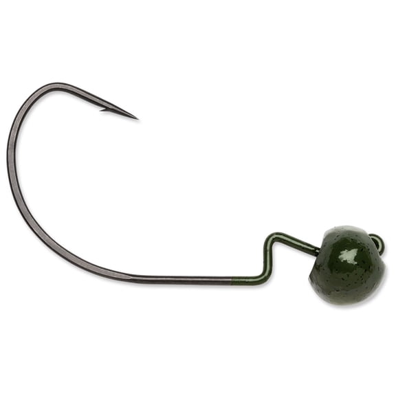 VMC Rugby Jig 3/16oz Jighead Green Pumpkin