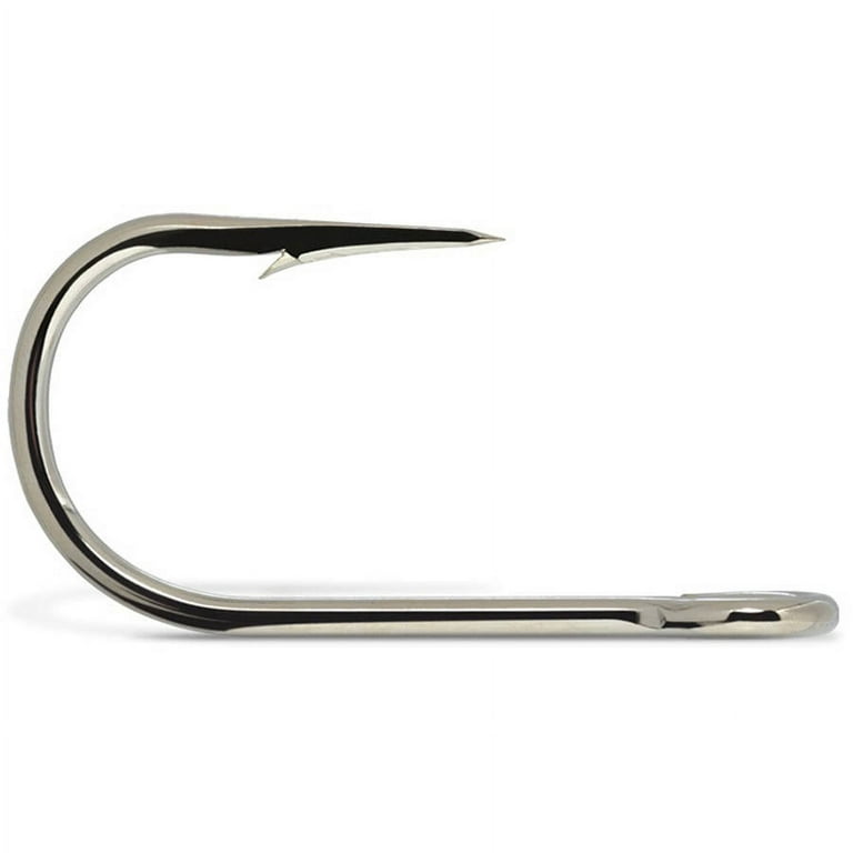 VMC Siwash Open Eye Hook, 1/0 / Nickel