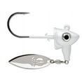 thumbnail image 1 of VMC Spin Jig Underspin Jighead White 1/4 oz, 1 of 1