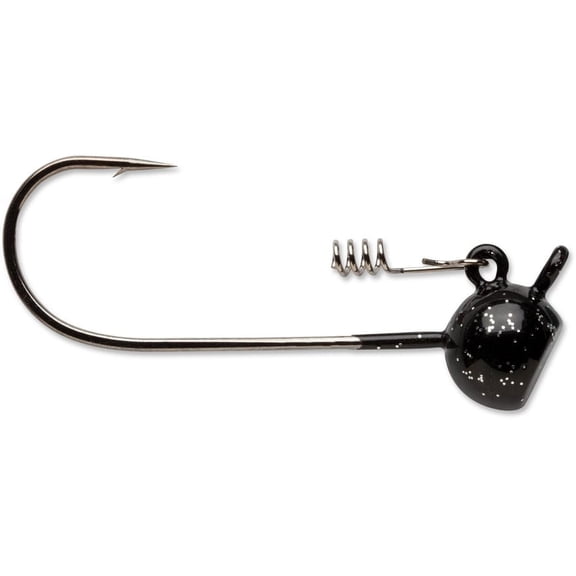 VMC Stand Up Shaky Head Jig 1/4 Black, Multi, One Size SSHJ14-BK
