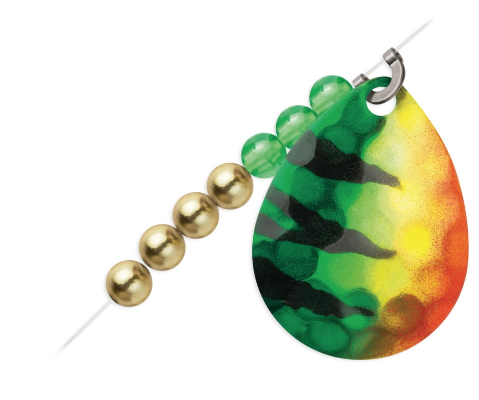 VMC TechSet Fishing Spinner Colorado Harness #3 Firetiger