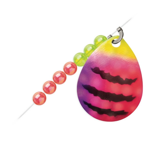 VMC TechSet Spinner Colorado #3 Fruit Punch Fishing Harness Rig