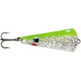 thumbnail image 1 of VMC Tingler Spoon Glow Chartreuse Shiner 3/16 oz, 1 of 2