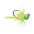 thumbnail image 1 of VMC Tungsten Bullfly Jig Green Orange Glow 1/16 oz, 1 of 1