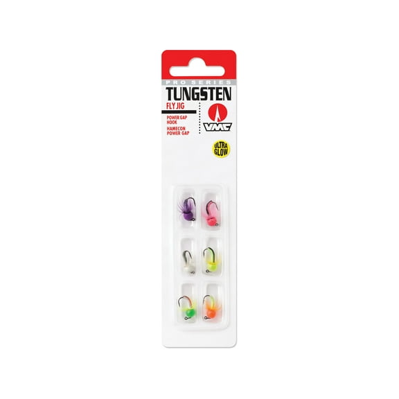 VMC Tungsten Fly Jig Kit Assorted 1/64 oz