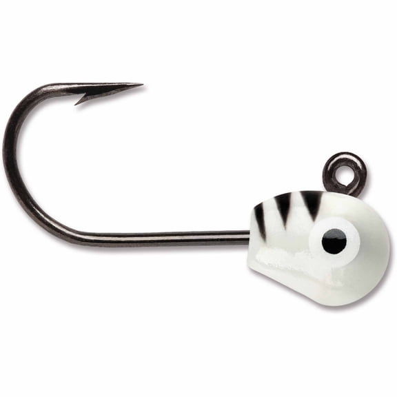 VMC TMJ Tungsten Mongo Jig, 1/32 oz, Glow Tiger, Fishing Lure