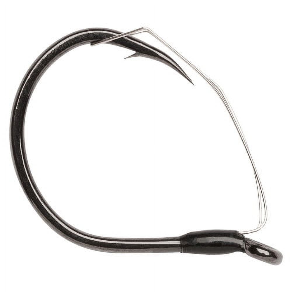 VMC Weedless Wacky Hook Size #1 Black Nickel 5 pcs - Walmart.com