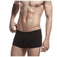 thumbnail image 1 of VMESZQFG Men's Soft Comfort Underwear Performance Moisture-Wicking Anti-Chafing Comfy Casual Mens Boxer Briefs for Sports Daily Wear Black M, 1 of 9