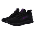 thumbnail image 1 of VMESZQFG New Versatile Breathable And Comfortable Sports And Casual Shoes Womens Non Slip Everyday Walking Breathable Shoes Purple, 1 of 6