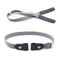thumbnail image 1 of VMESZQFG Women's Elastic Belt Belts for Men Reversible Leather - Adult/Children Elastic Belt for Jeans No Hassle Elastic Belt Men Gray, 1 of 2