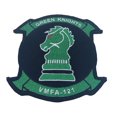 thumbnail image 1 of VMFA-121 Green Knights Patch –With Hook and Loop, 1 of 1