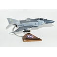 thumbnail image 1 of VMFA-122 Crusaders 1985 F-4S Model, 1/42 (18") Scale, Mahogany, Marines, Fighter, 1 of 8