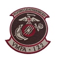 thumbnail image 1 of VMFA-122 Flying Leathernecks Desert Tan Patch – With Hook and Loop, 1 of 1