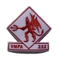 thumbnail image 1 of VMFA-232 Red Devils Squadron Patch – Plastic Backing, 1 of 1