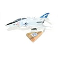 thumbnail image 1 of VMFA-321 (1978) F-4J Model, 1/42 (18") Scale, Mahogany, Marines, Fighter, 1 of 8