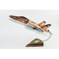 thumbnail image 1 of VMFAT-101 Sharpshooters Camo FA-18C Model, Navy, 1/37th (18") Scale, Mahogany, 1 of 8