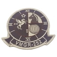 thumbnail image 1 of VMGR-252 Tan Squadron Patch –Plastic Backing, 1 of 1