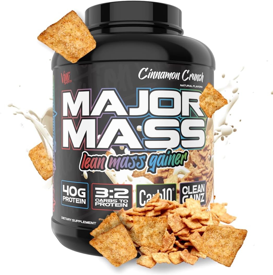 VMI Sports Major Mass Lean Mass Gainer Mass Gainer Protein Powder