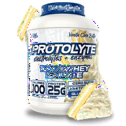 VMI Sports | Protolyte Whey Isolate Protein Powder | Low-Calorie 100% Whey Protein Isolate | Non-GMO Low Sugar Lactose Free and Gluten Free - 4.6 Pound Vanilla Cake Batter