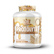VMI Sports | Protolyte Whey Isolate Protein Powder | Low-Calorie 100% Whey Protein Isolate | Non-GMO Low Sugar Lactose Free and Gluten Free - 55 serv Vanilla Cake Batter