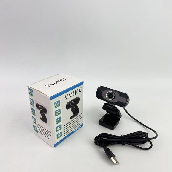 VMJFBJ Webcams, HD Pro Webcam C920, Widescreen Video Calling and Recording, 1080p Camera, Desktop or Laptop Webcam