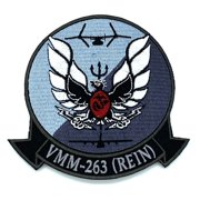 VMM-263 Thunder Chicken REIN 18.2 ACE Patch – Sew On, 4"