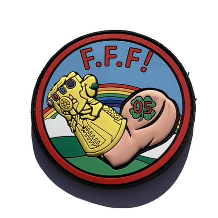VMM-363 Red Lions First F* Friday PVC Patch-Hook and Loop