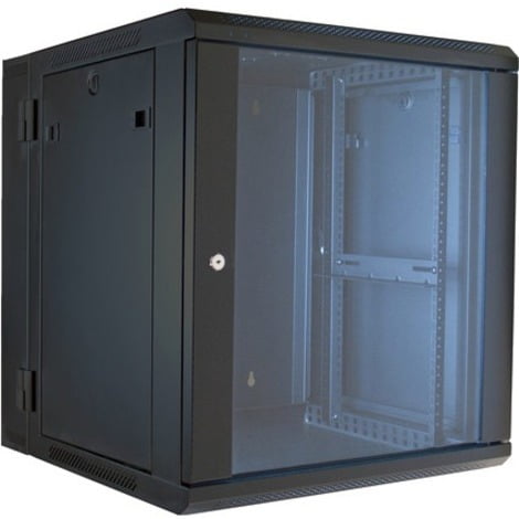 VMP 19" Hinged Wall Equipment Rack Enclosure, 12 Spaces