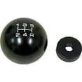 thumbnail image 1 of VMS Racing 10x1.5mm Thread 5 Speed Shift Knob in Black Round Billet Aluminum for Honda Civic Si EX 92 93 94 95 96 97 98 99 00 1992 1993 1994 1995 1996 1997 1998 1999 2000, 1 of 1