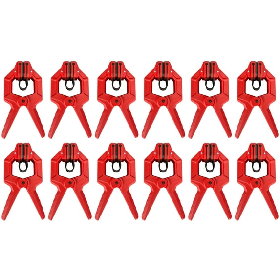 VMTW Band Clamp 12 pack for edge clamping, banding on shelving, cabinet edges, plywood edging, laminations