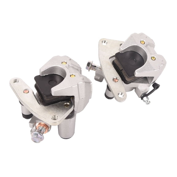 VMVJGLEK 2pcs Disc Brake Caliper Set Front Left Driver and Right Passenger Side Painted Surface The Surface Is Weatherproof Coated With Iron Support A0374A0001
