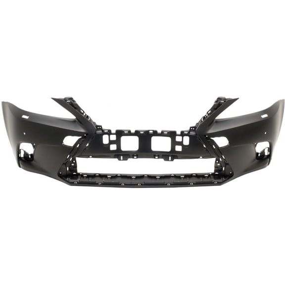 VMVJGLEK Bumper Cover Fascia Front (Primed) for Lexus for CT200h Base 16-17 with Headlight Washer Holes LX1000338 5211976931