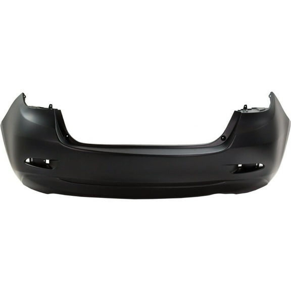 VMVJGLEK Bumper Cover Fascia Rear (Primed) for Toyota for Yaris Base 16-19 & L/LE/XLE 19-20 for Yaris iA Base 17-18 TO1100318 16585550