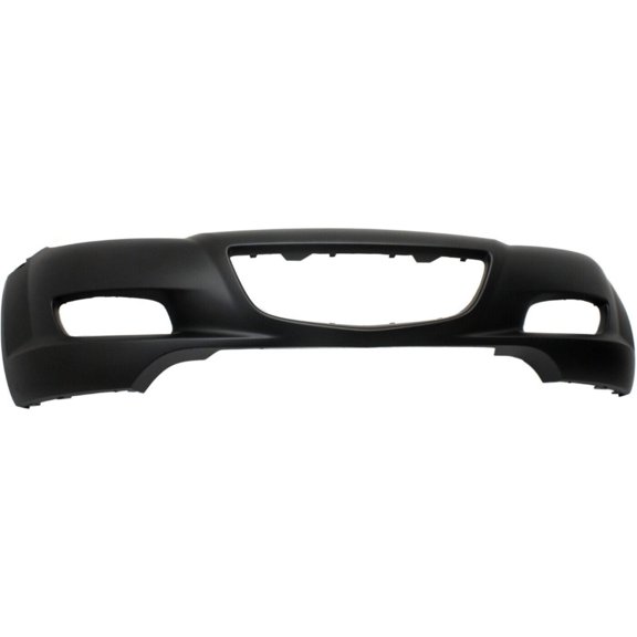 VMVJGLEK Bumper Cover for Mazda for RX-8 Base 04-07 Front Plastic Primed with Fog Light Holes F1Y15003XABB 16554764