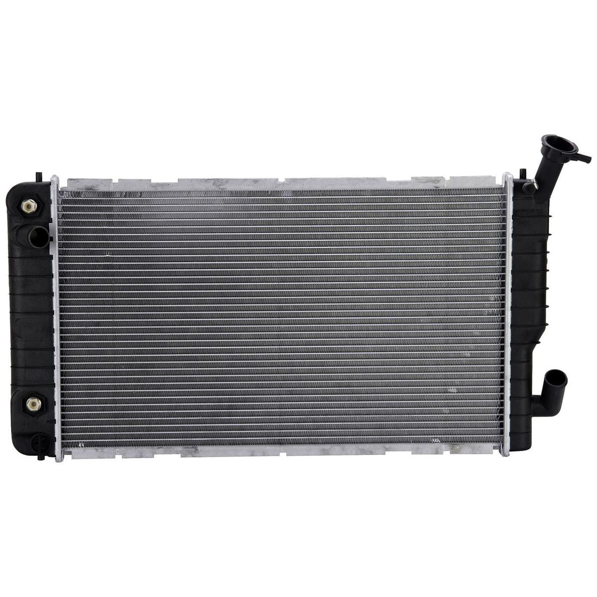 VMVJGLEK Radiator 1 Row Red with Automatic Transmission with for Chevy ...