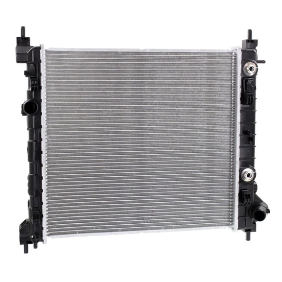 VMVJGLEK Radiator for Chevy for Spark 2013-2015 w/Automatic Transmission Factory Finish 17 5/8 in -Core Height Without Engine Oil Cooler