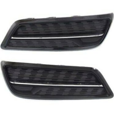 Eurowagens Front Fog Light Kit For Porsche Macan 2014-2018 - Premium Aftermarket Replacement (Driver & Passenger Side)