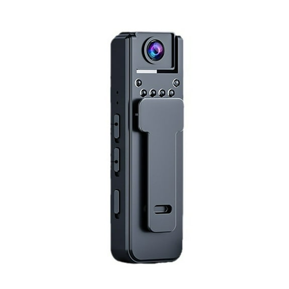 VMWMSSR Clip-On Pocket Mini Video Recorder High Definition Recording Camera Pocket Sized Audio Video Cam For Daily Interview Outdoor Security Recording(Black-3")