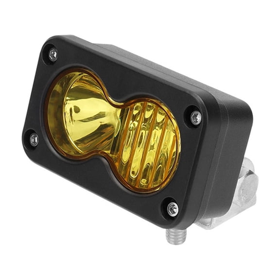 VMWMSSR LED E-Bike Headlight, Universal Bicycle Light With 3-Pin Connector, Waterproof Plug-and-Play Headlight For Night Riding(Yellow-10X7X7CM)