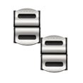 thumbnail image 1 of VMWMSSR Universal Seat Belt Positioner Clips 4‑Pack Seat Belt Adjuster Clips Car Seat Belt Comfort Stopper Clips For Vehicle Interior Accessories(Silver-4PCS), 1 of 2