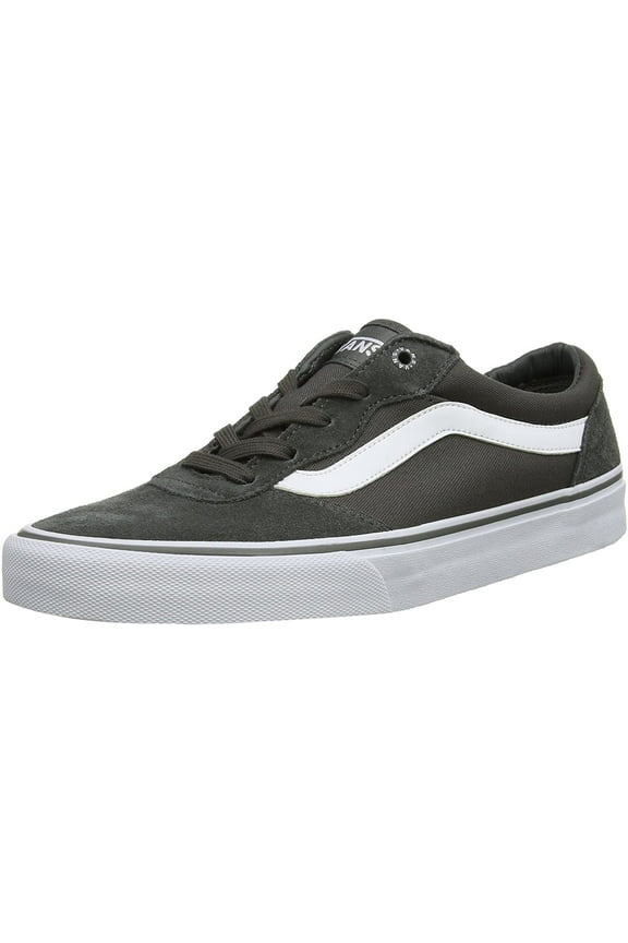 VN000ZUVFM5 VANS Milton Suede/Canvas (Charcoal) Men Sneakers Size 7.5