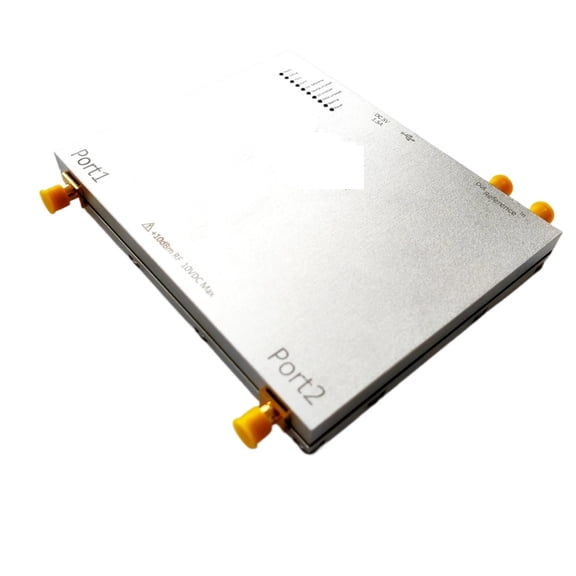 VNA 100kHz-6GHz Vector Network Analyzer Profesional VNA Antenna Analyzer USB Based Full 2-Port With External Reference ,Accurate Testing