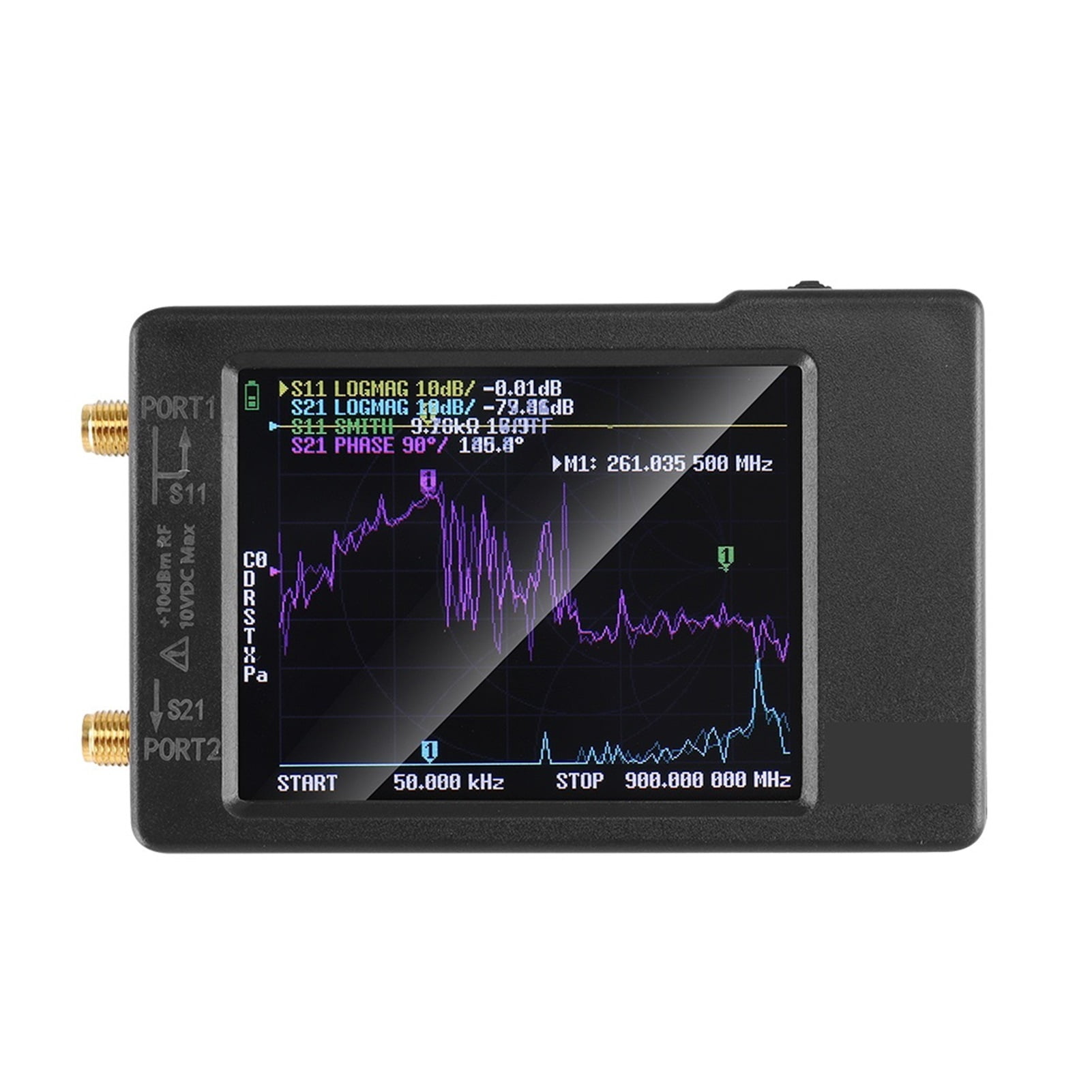 VNA-H Vector Network Antenna Analyzer 10KHz-1.5GHz MF HF VHF UHF W ...