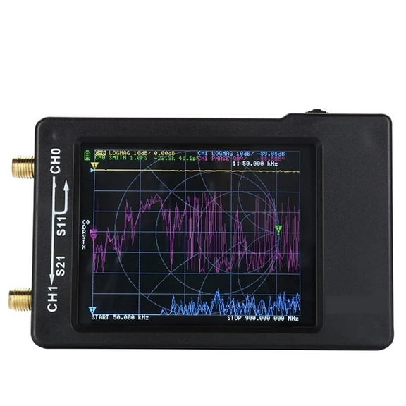 VNA LCD Display VNA VNA HF VHF UHF UV Vector Network Analyzer Antenna Analyzer Support SD Card ,Accurate Testing