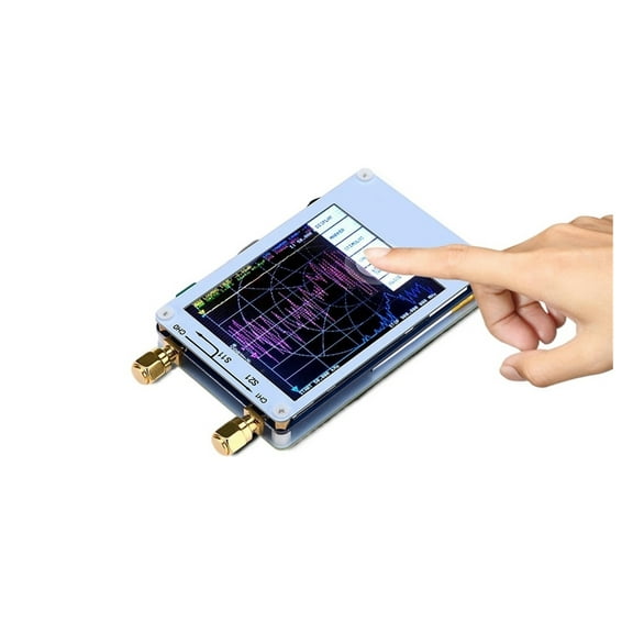 VNA Vector Network Analyzer 50KHz-900MHz Digital Touching Screen Shortwave MF HF VHF UHF Antenna Analyzer Standing Wave ,Easy to Operate
