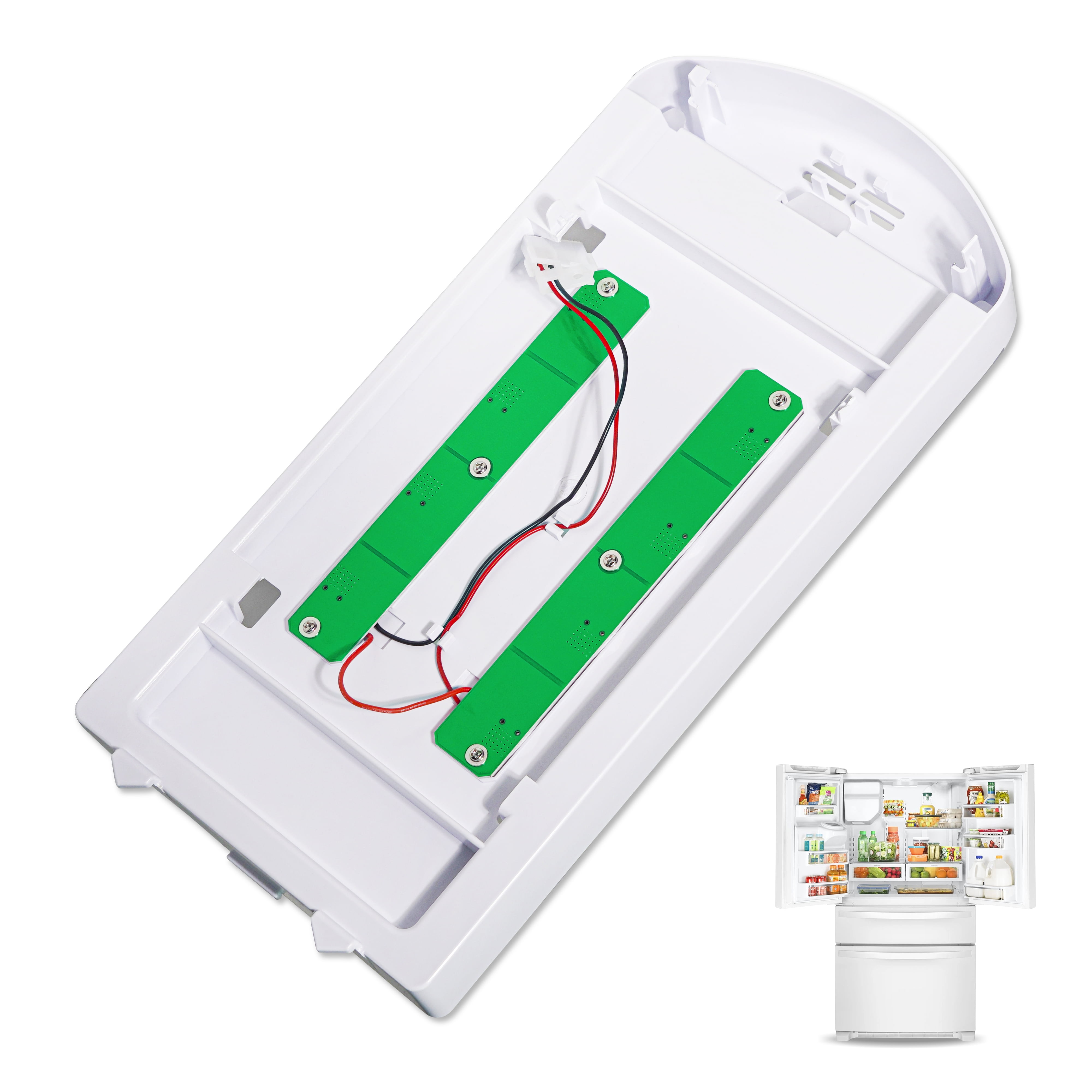 VNAF93 2025 Upgraded W11042554 W11527432 W11387579 Refrigerator LED Light Compatible with Whirlpool Maytag, Replaces W11043011 W11333374 WRF555SDFZ11 WRX735SDHZ02 WRX735SDHZ03 Ligh