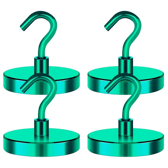 Magnetic Hooks Heavy Duty 130 Lbs Pack of 4