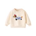 thumbnail image 1 of VNKIDY Boys Girls Sweatshirt Kids Festive Dachshund Embroidery Crewneck Sweatshirt Long Sleeve Soft Loose Fit Pullover For Adorable Casual Daily Wear Activities Lovely Top, 1 of 4