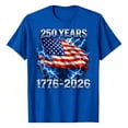 thumbnail image 1 of VNKIDY Boys Kids Patriotic Crew Neck T Shirt With Short Sleeve 250 Years 1776-2026 Lightning Surrounded American Flag Print For Independence Day Casual Wear Lightweight Top, 1 of 4