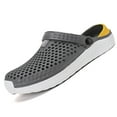 thumbnail image 1 of VNKIDY Classic Men Shoes Flops Hollow Casual Couple Beach Unisex Out Sandal Flip Men Rain Shoes Solid Color Summer Autumn, 1 of 8